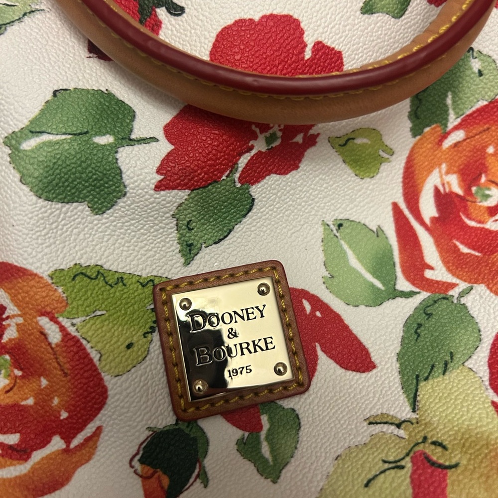 Dooney & Bourke Floral Handbag( measurement pics added!) - Picture 3 of 8